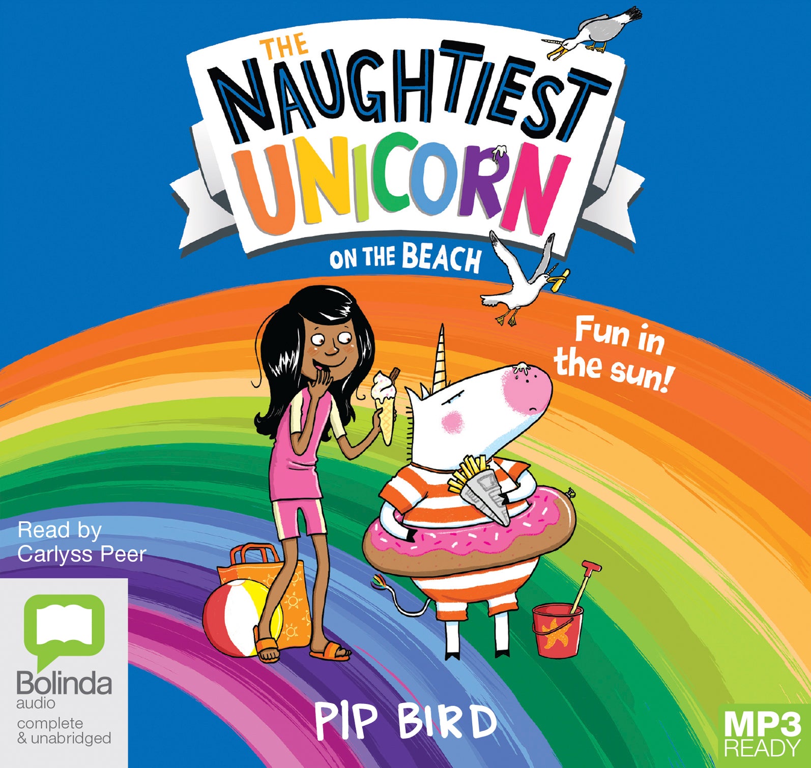 The Naughtiest Unicorn On The Beach  - Unbridged Audio Book on MP3