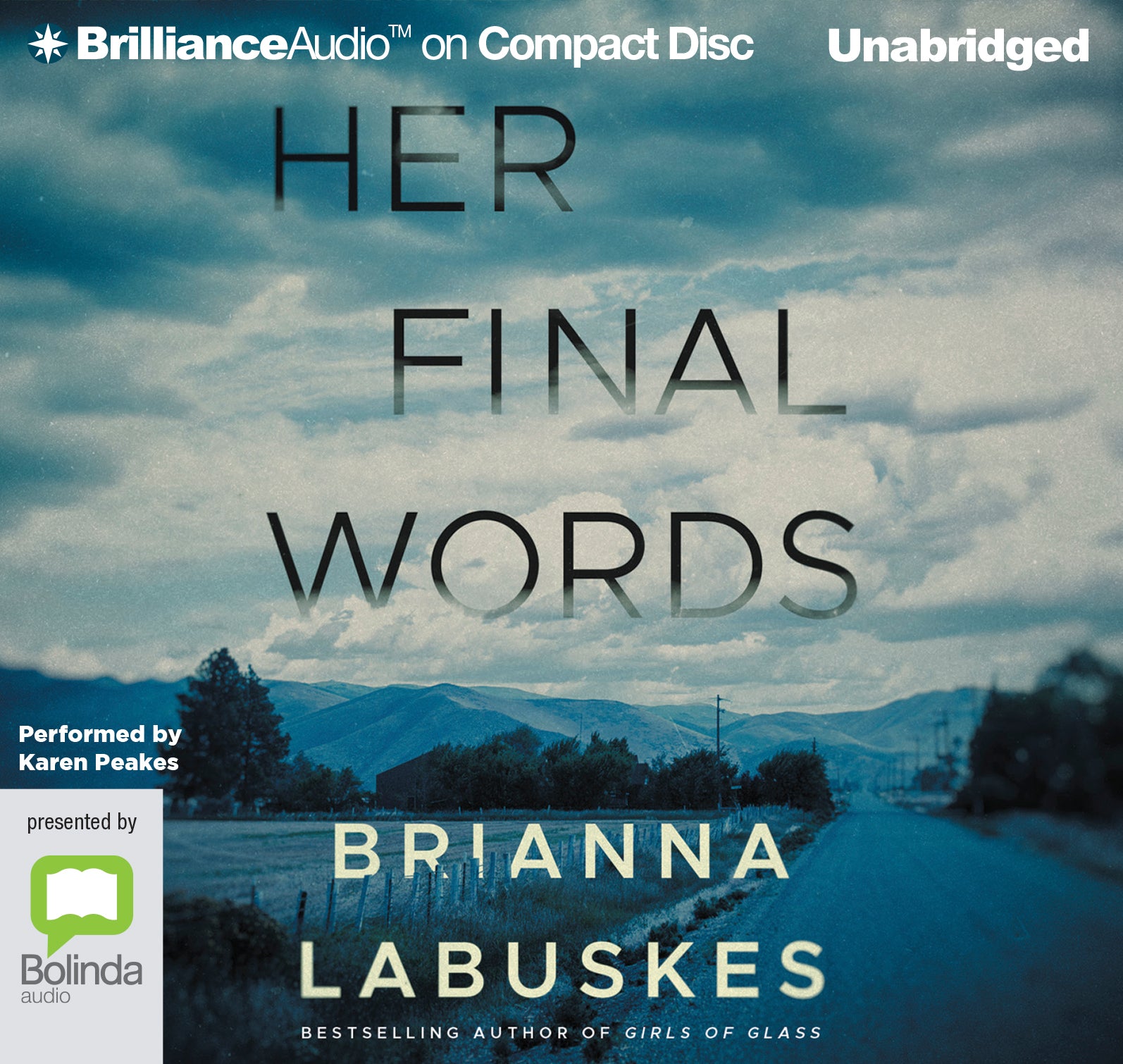 Her Final Words - Unbridged Audio Book on CD