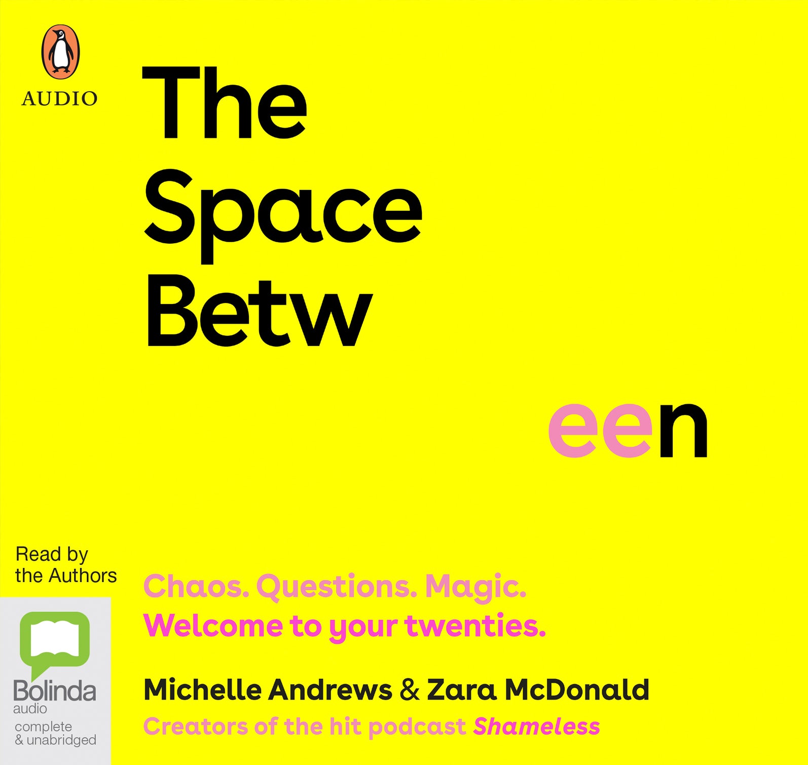 The Space Between - Unbridged Audio Book on CD