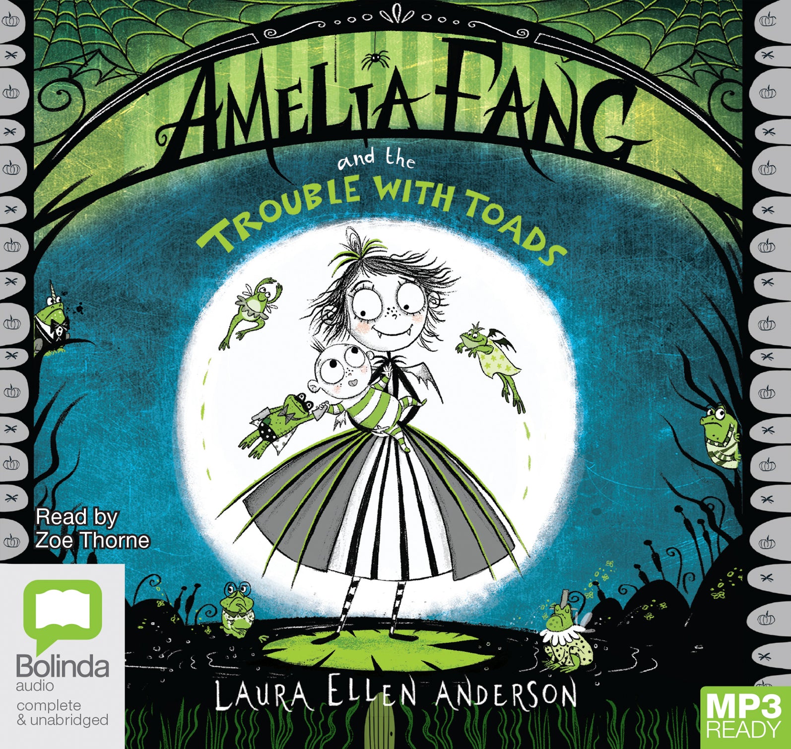 Amelia Fang And The Trouble With Toads  - Unbridged Audio Book on MP3