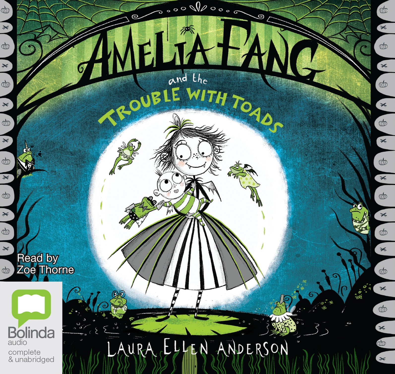 Amelia Fang And The Trouble With Toads - Unbridged Audio Book on CD