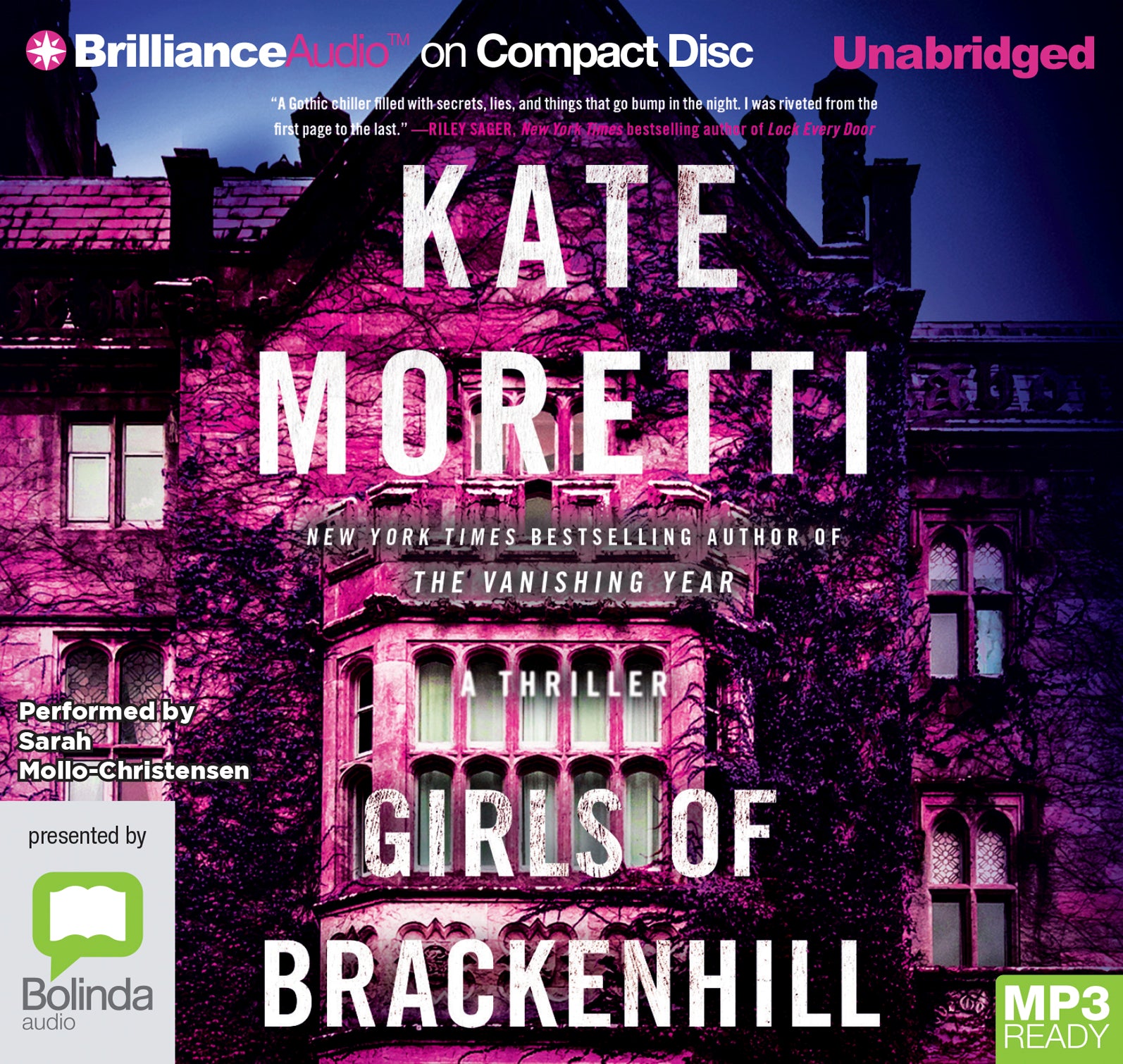 Girls Of Brackenhill  - Unbridged Audio Book on MP3