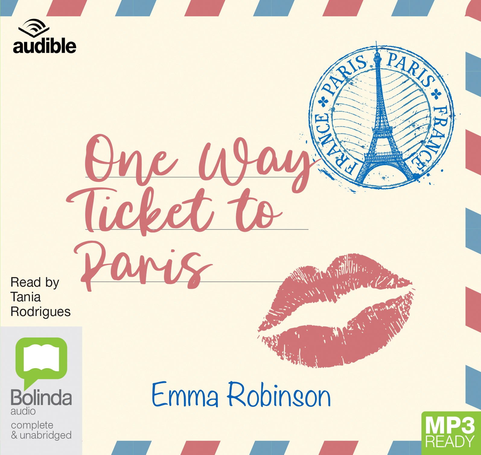 One Way Ticket To Paris  - Unbridged Audio Book on MP3