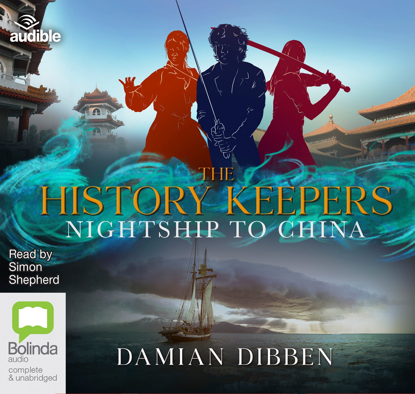 Nightship To China - Unbridged Audio Book on CD