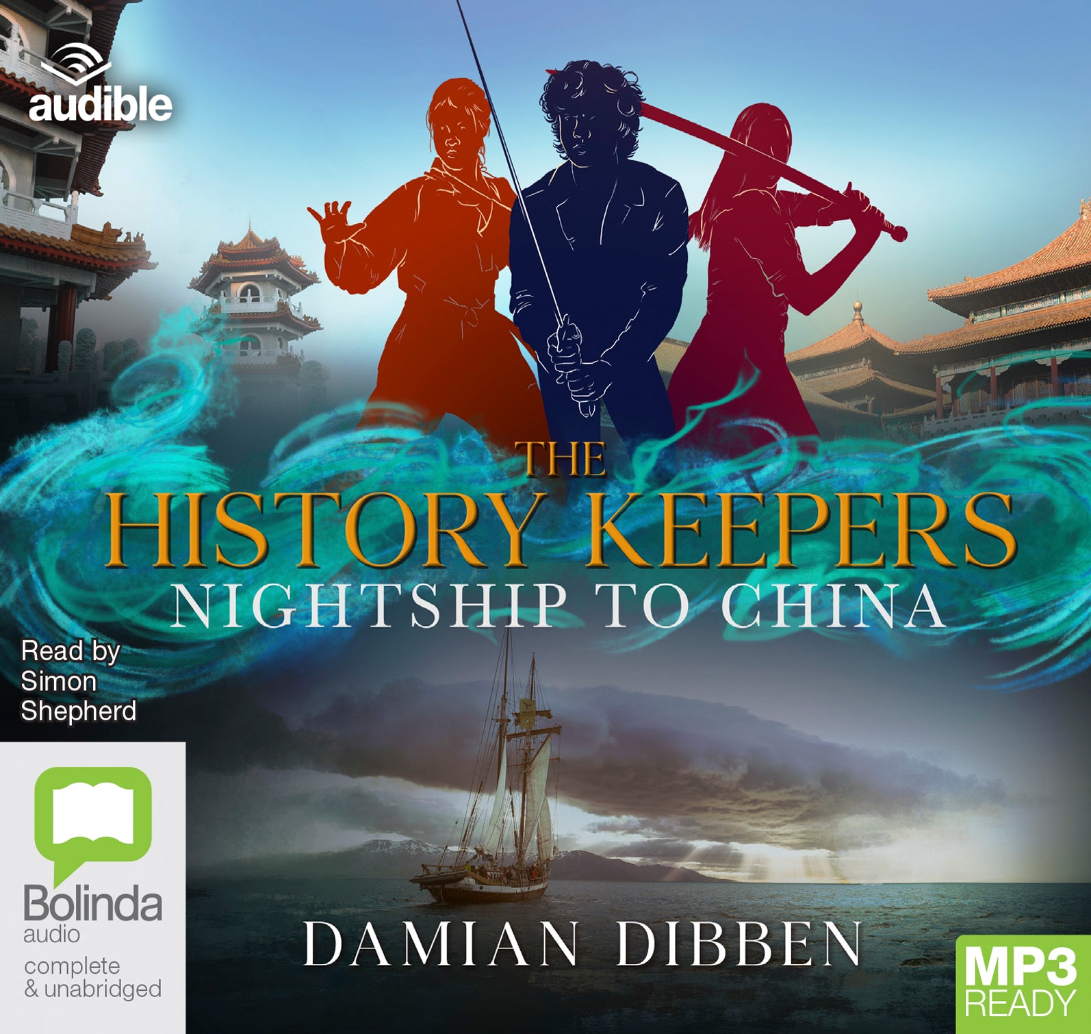 Nightship To China  - Unbridged Audio Book on MP3