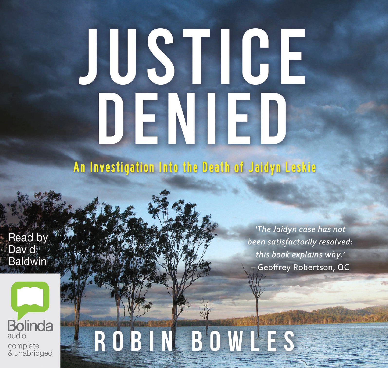 Justice Denied - Unbridged Audio Book on CD