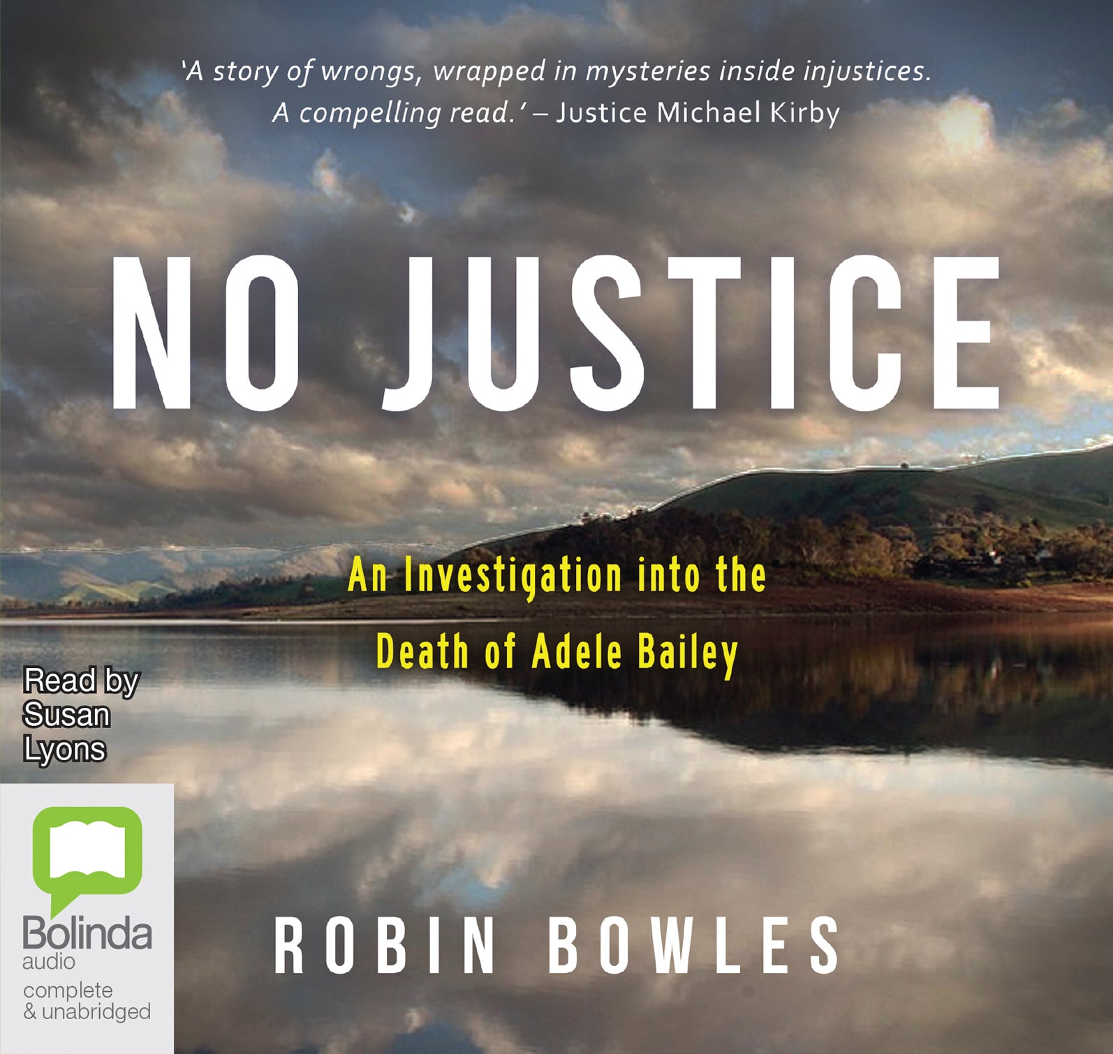 No Justice - Unbridged Audio Book on CD