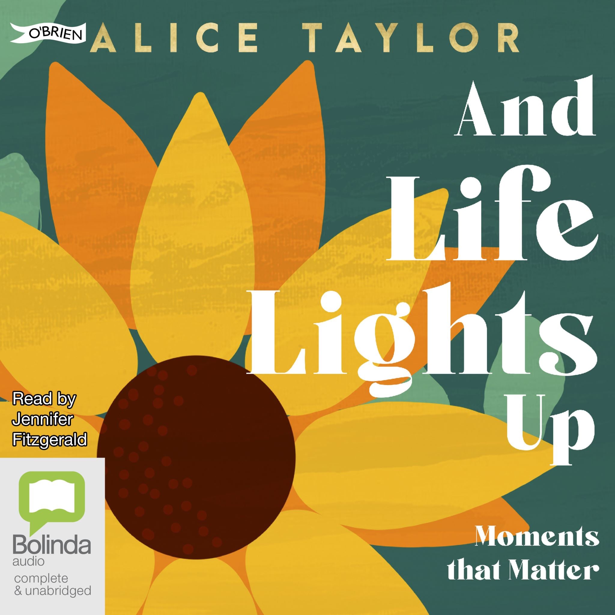 And Life Lights Up - Unbridged Audio Book on CD