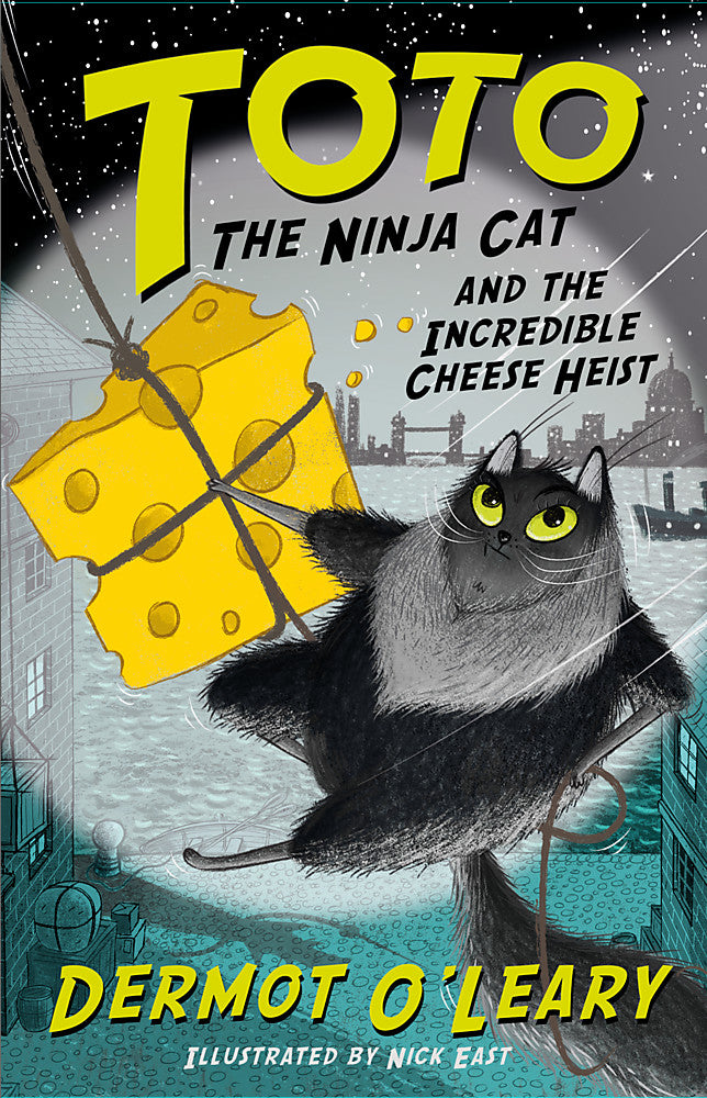 Toto the Ninja Cat and the Incredible Cheese Heist