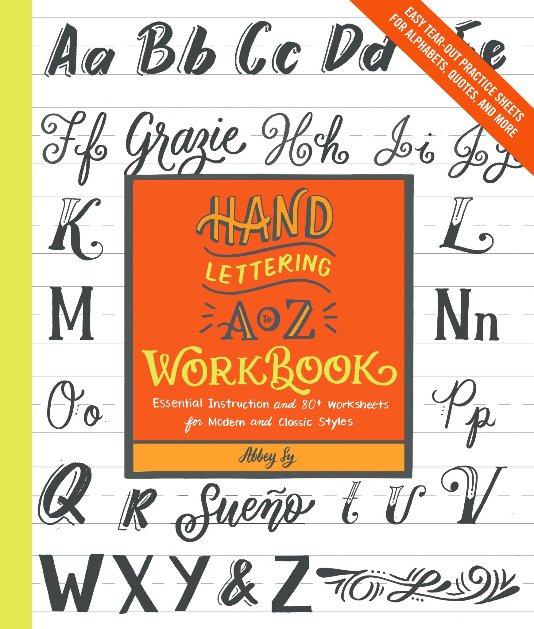 Hand Lettering A to Z Workbook