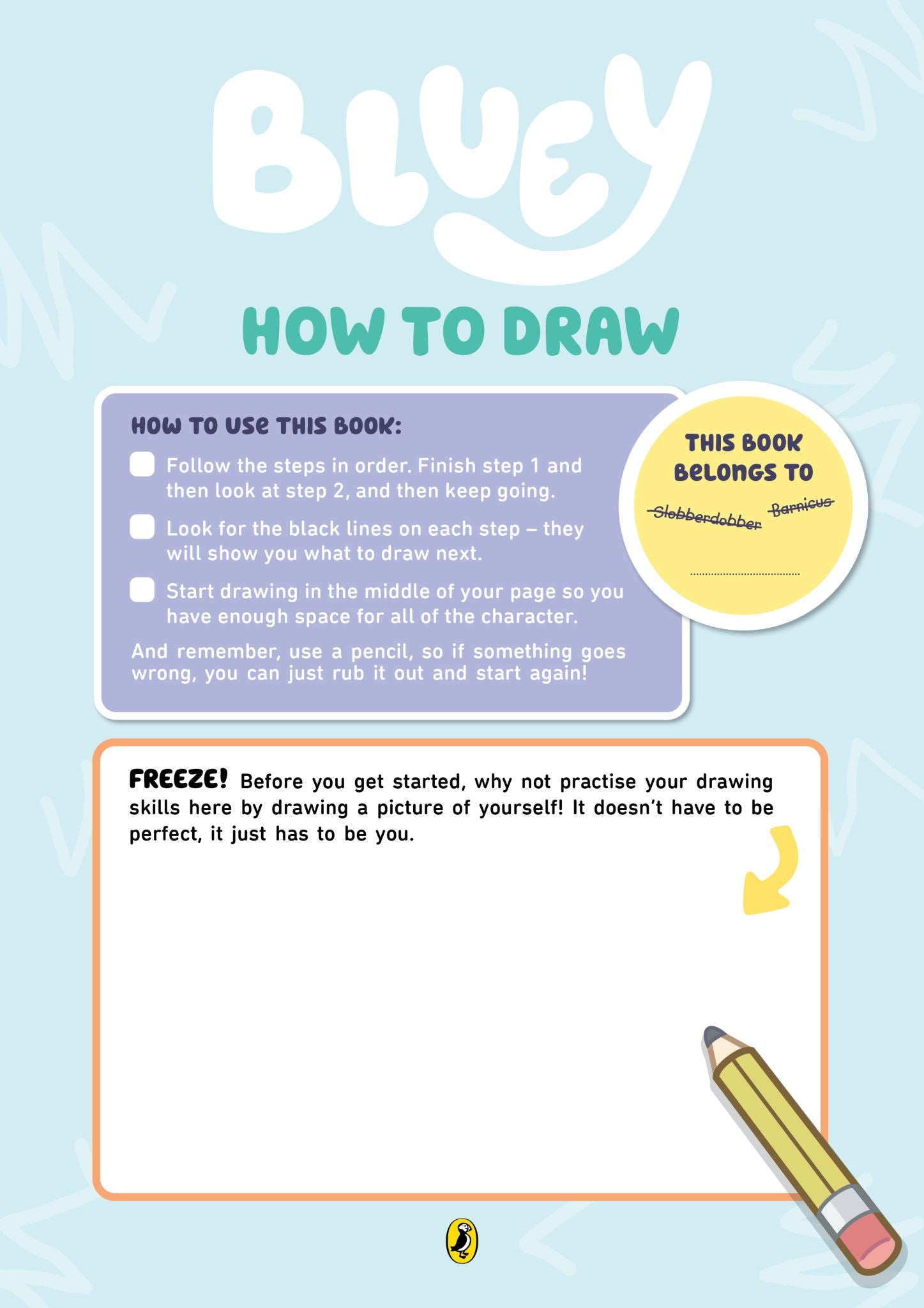 Bluey: How to Draw