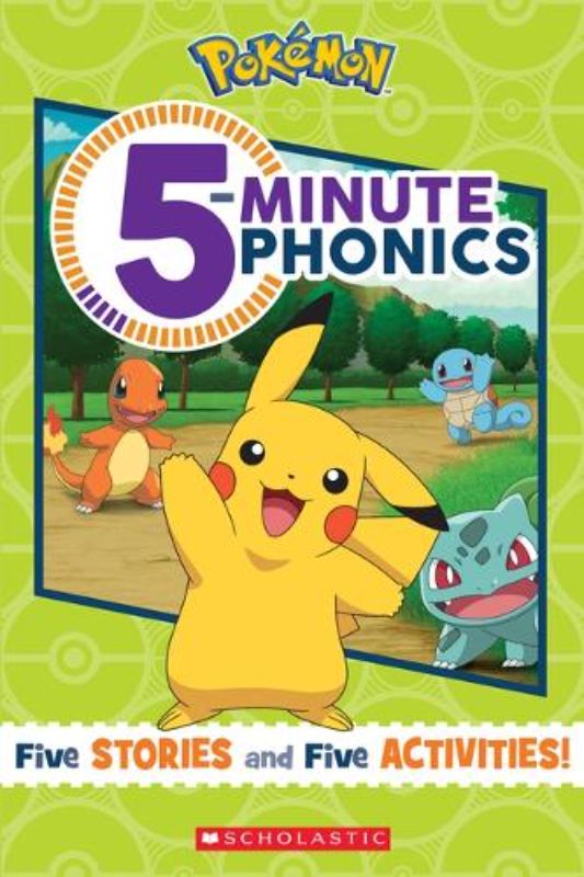 5-Minute Phonics (Pokemon)
						    (Trade Paperback / Paperback)