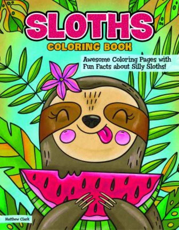 Sloths Coloring Book