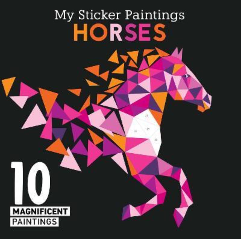 My Sticker Paintings : Horses