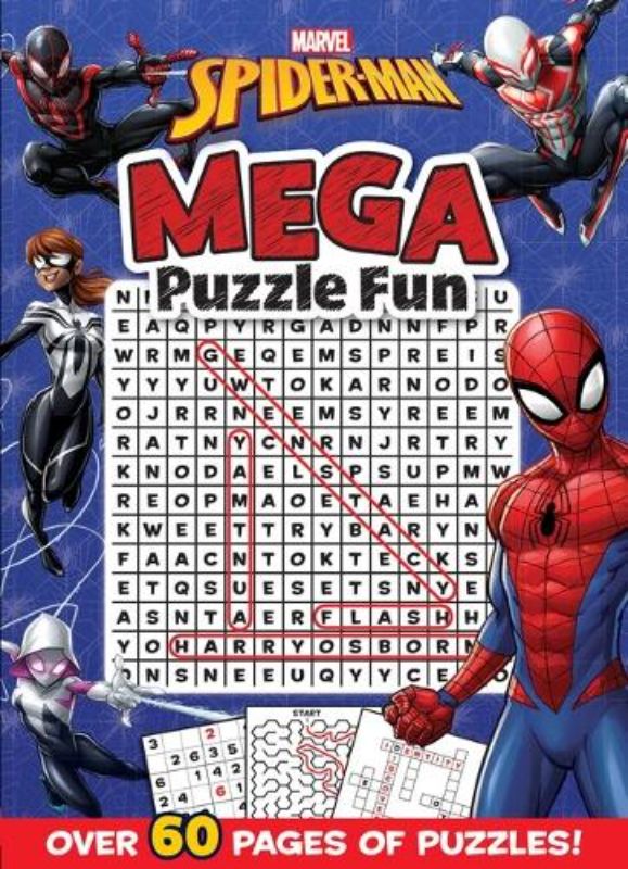 Spider-Man: Mega Puzzle Fun (Marvel)
						    (Paperback)