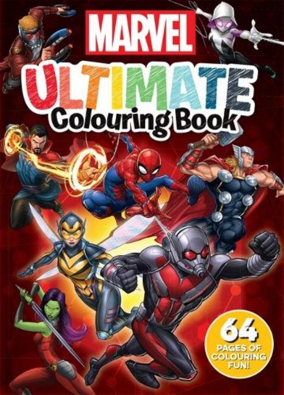 Marvel: Ultimate Colouring Book (Featuring Ant-Man and the Wasp)