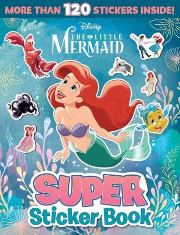 The Little Mermaid: Super Sticker Book (Disney)
						    (Paperback)