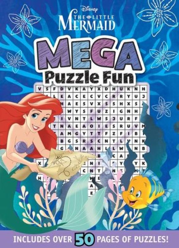 The Little Mermaid: Mega Puzzle Fun (Disney)
						    (Paperback)