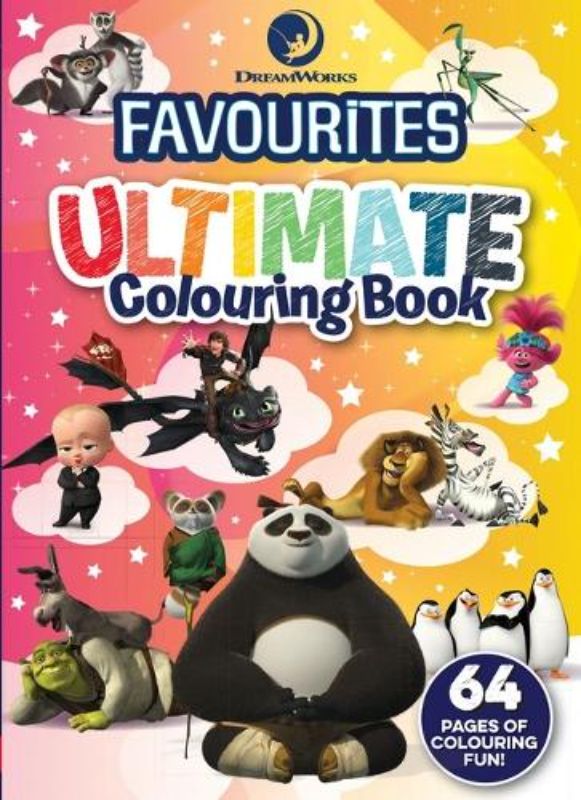 Dreamworks Favourites: Ultimate Colouring Book
						    (Paperback)