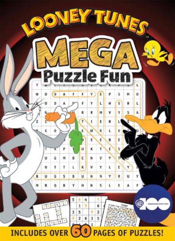 Looney Tunes: Mega Puzzle Fun (Warner Bros.)
						    (Paperback)