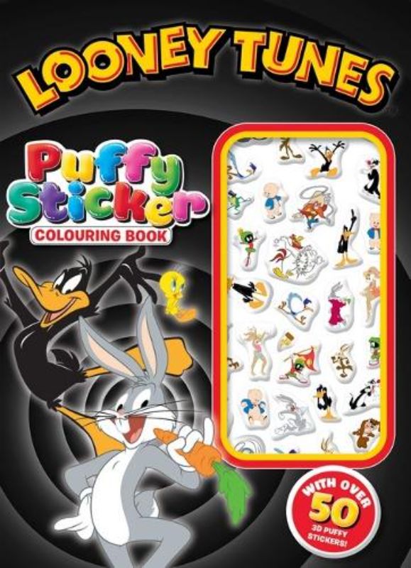 Looney Tunes: Puffy Sticker Colouring Book (Warner Bros.)
						    (Paperback)