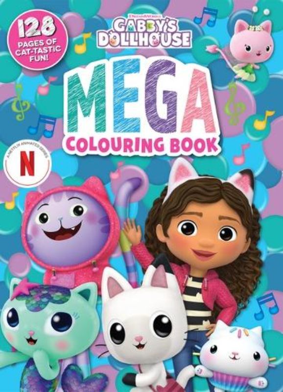 Gabby's Dollhouse: Mega Colouring Book (Dreamworks)
						    (Paperback)