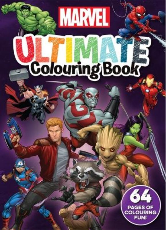 Marvel: Ultimate Colouring Book (Featuring Guardians of the Galaxy)