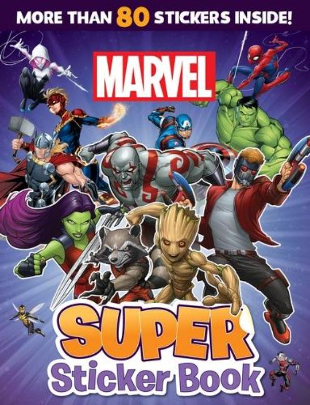 Marvel: Super Sticker Book (Featuring Guardians of the Galaxy)