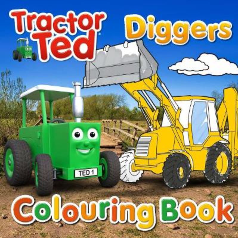 Tractor Ted Diggers Colouring Book