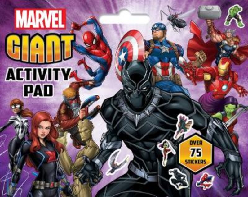 Marvel: Giant Activity Pad (Featuring Black Panther)